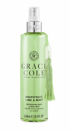 Спрей для тела Грейпфрут, лайм и мята Grace Cole