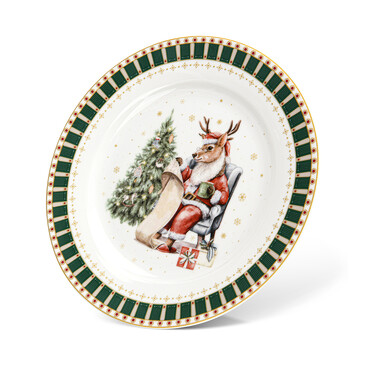 Тарелка Miracle 19,5 см (фарфор) Fissman