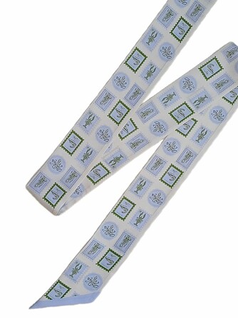 Шарф твилли Письма с Капри Bjanka Silk