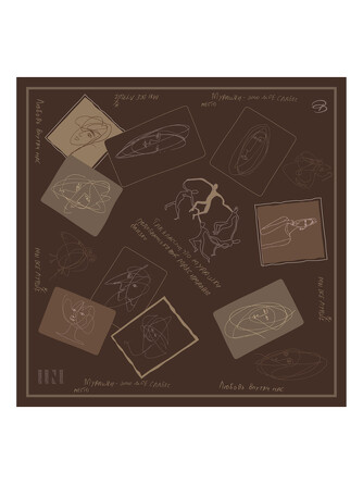 Платок Любовь внутри нас Bjanka Silk