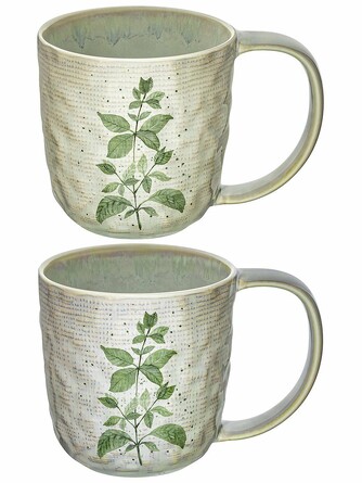 Набор кружек Лимонная мята (2 пр.), 390 мл Elan Gallery
