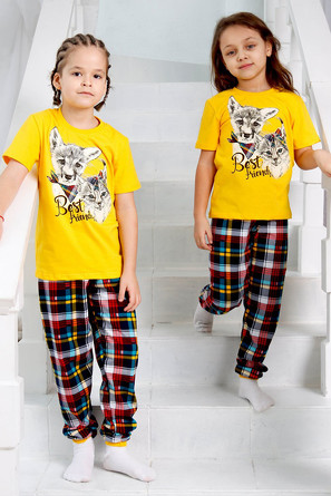 Пижама (футболка и штаны) Красавчики Детский трикотаж 37