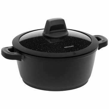 Кастрюля с антипригарным покрытием с крышкой 20 см (2,4 л) Dara, Nadoba