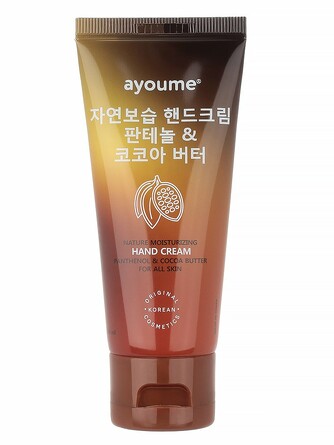 Крем для рук увлажняющий с пантенолом и маслом какао 60 мл Ayoume