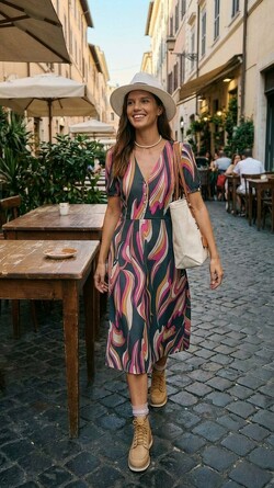 Платье шифоновое Nastya Sergeeva by May Be