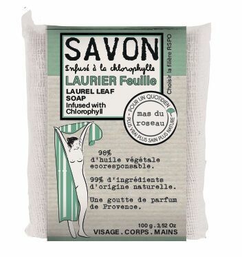 Мыло лавровый лист Mas du Roseau