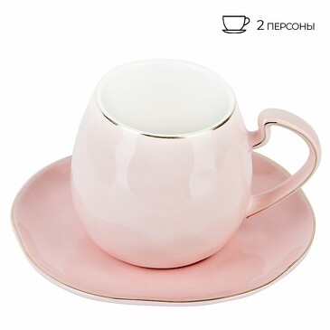 Набор чайный на 2 персоны 5th Avenue (4 пр. по 280 мл) Nouvelle