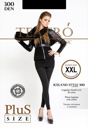 Леггинсы Iceland Style 300 den maxi (2 пары) Teatro