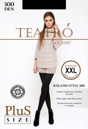 Колготки Iceland Style 300 den maxi (2 пары) Teatro