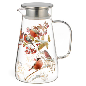 Кувшин Снегири 1400 мл Lefard