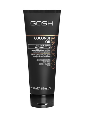 Кондиционер для волос с кокосовым маслом Coconut Oil, 230 мл Gosh