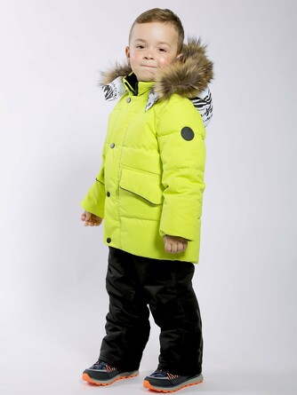 Комплект зимний (куртка и полукомбинезон) Брейв Orso Bianco