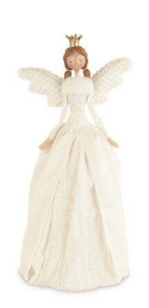 Фигурка светодиодная Принцесса-ангел в белом 49,5 см TonoSUTono