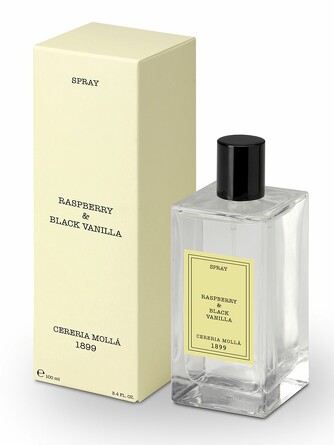 Рум-спрей для дома Raspberry & Black Vanilla 100 мл Cereria Molla 1899