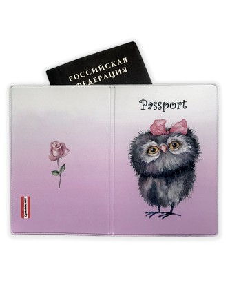 Обложка для паспорта, водительских прав и СНИЛС Optimistic Art