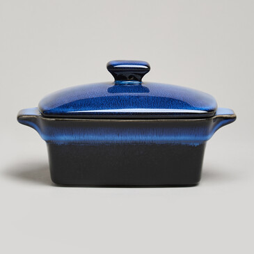 Форма для запекания с крышкой Reactive Blue (16,5х10х5/9 см, 250 мл) Agness