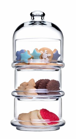 Блюдо сервировочное трехуровневое Patisserie, 11,8х26х11,8 Excelsa