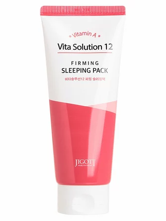 Маска для лица укрепляющая ночная vita solution 12 180 мл Jigott