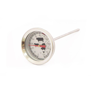 Термометр для мяса, диапазон измерений 0-120°C, длина щупа 13см Fissman