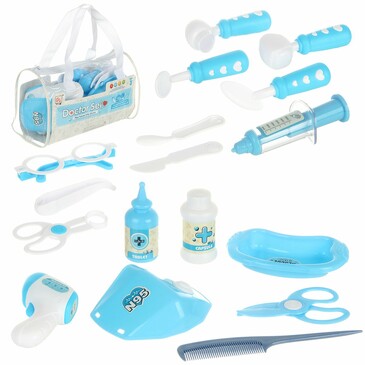 Набор доктора игровой в сумочке (16 предметов), 11,5х20х10,5 см Veld Co