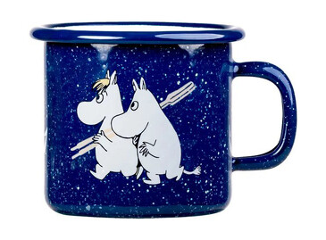 Кружка эмалированная Моряки Blue, 250 мл Moomin