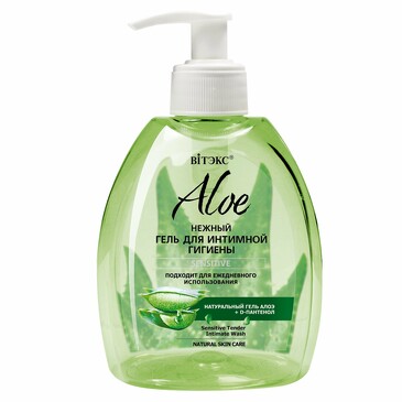 Гель для интимной гигиены Aloe + D-Пантенол, 300 мл Biтэкс