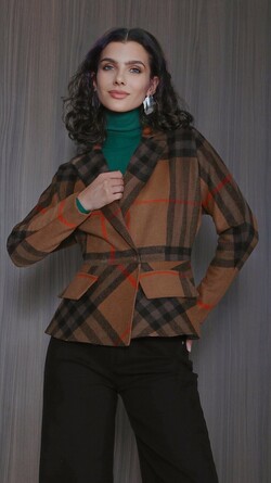 Жакет из плотной полушерсти Nastya Sergeeva by May Be