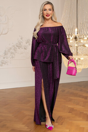 Костюм праздничный (блузка и брюки) Бланш LT Collection