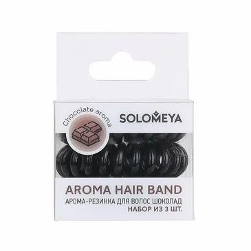 Арома-резинка для волос шоколад, 3,5х5х3,5 Solomeya
