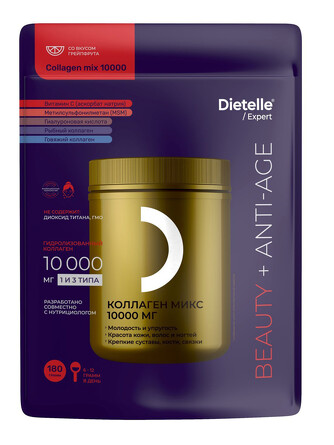 БАД. Коллаген Микс 10000 мг 180 гр Dietelle