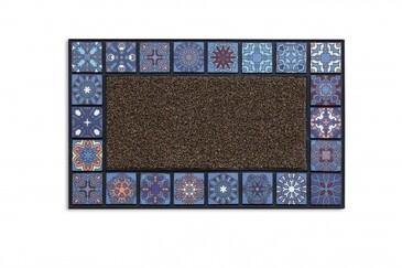 Коврик придверный Mosaic Quadro сний 76x45 см Attribute