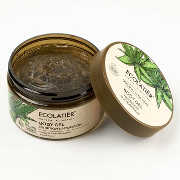 Гель для тела Питание&Увлажнение Серия Organic Aloe Vera&Snail Mucin, 250 мл Ecolatier