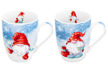 Набор кружек (2 шт.) Гномики, 340 мл Elan Gallery