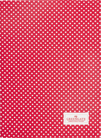 Полотенце Dotty red 50х70 см Greengate