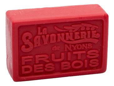 Мыло с лесными ягодами прямоугольное, 100 гр. La Savonnerie de Nyons