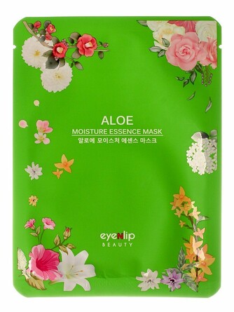 Маска на тканевой основе aloe oil moisture essence mask 25 мл Eyenlip