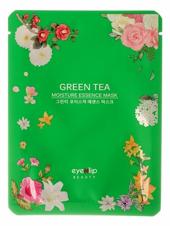 Маска на тканевой основе green tea oil moisture essence mask 25 мл Eyenlip