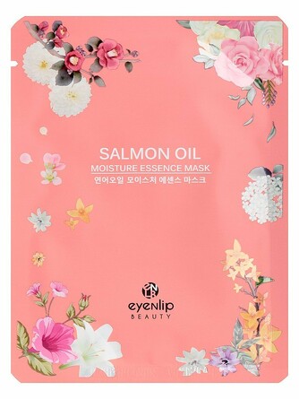 Маска на тканевой основе salmon oil moisture essence mask 25 мл Eyenlip