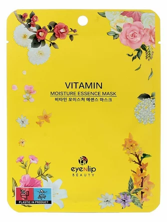 Маска на тканевой основе витаминная moisture essence mask vitamin Eyenlip