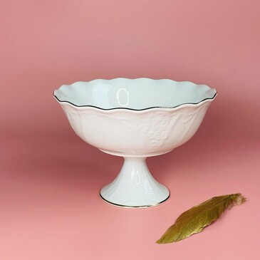 Фруктовница 30,5 см на ножке Агата Lenardi