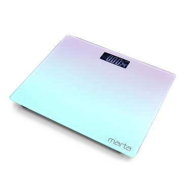 Весы LCD напольные диагностические, умные с Bluetooth (до 180 кг) Marta