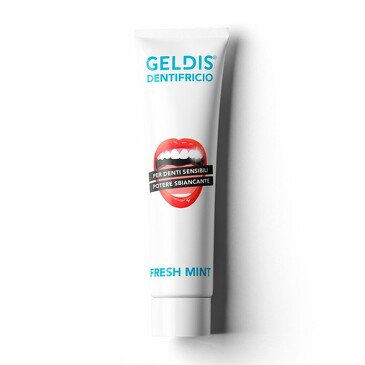 Зубная паста отбеливающая минерализующая Fresh Mint 100 мл Geldis