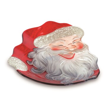 Стеклянное блюдо Санта 25,5x30 см TonoSUTono