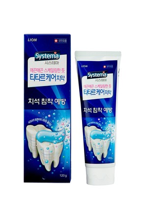 Зубная паста для профилактики против образования зубного камня tartar, 120 г Lion