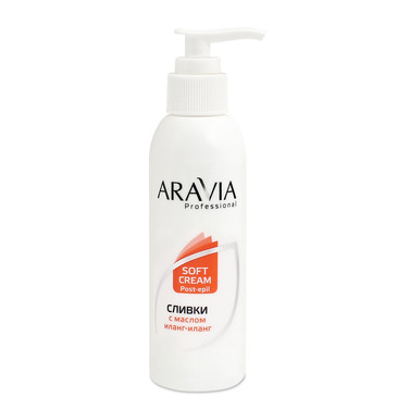 Сливки для восстановления рН кожи с маслом иланг-иланг 300 мл Aravia Professional