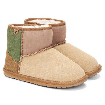Угги из овчины зимние Wallaby Mini Patchwork EMU Australia