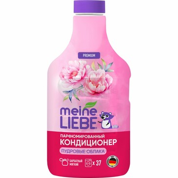 Кондиционер-ополаскиватель парфюмированный Пудровые облака, 1,5 л Meine Liebe