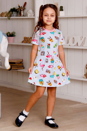 Платье Мороженка Детский трикотаж 37