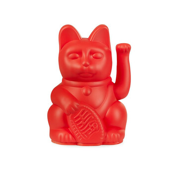 Декоративная фигурка-статуэтка Lucky Cat Mini Red Donkey Products