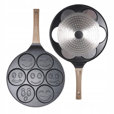 Сковорода для оладьев Улыбки (индукция) 26 см Kamille